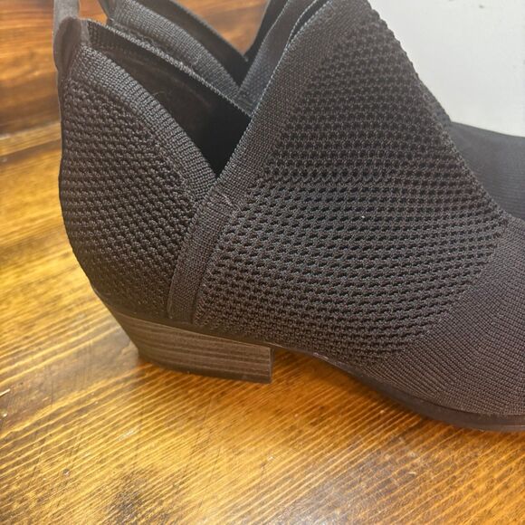 Espirt Black Ankle Boots Size 9.5 - Picture 3 of 9